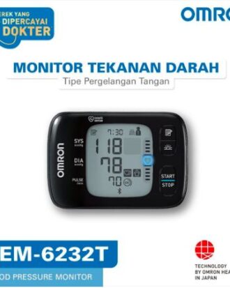 Omron Connected Tensimeter Digital Pergelangan Tangan HEM-6232T